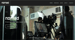 Desktop Screenshot of nomadfilmtv.com
